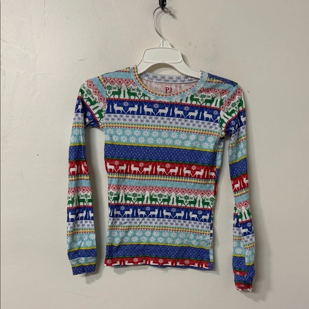 The Children's Place Festive Multicolor Long Sleeve Shirt